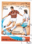 Stamps Afghanistan -  MUNDIAL DE FUTBOL FRANCIA'98