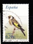 Stamps Spain -  Jilguero (493)