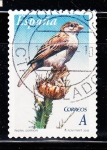 Stamps Spain -  Gorrión (492)