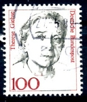 Stamps Germany -  ALEMANIA_SCOTT 1484.04 THERESE GIEHSE. $0,25