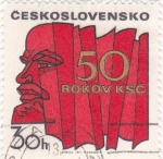 Stamps Czechoslovakia -  L E N I N 