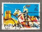 Stamps Spain -  Guardia de Castilla (986)
