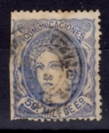 Stamps : Europe : Spain :  Edifil 107
