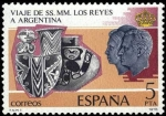 Stamps : Europe : Spain :  VIAJE DE LOS REYES A HISPANOAMÉRICA