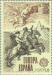 Stamps Spain -  EUROPA - HISTORIA POSTAL