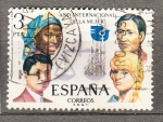 Stamps Spain -  Año de la mujer (1010)