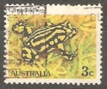 Stamps Australia -  corroboree Frog