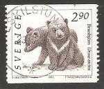 Stamps Sweden -  Brunbjorn Ursus arctos