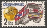 Stamps Czechoslovakia -  Paris-Dakar Rallye