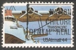 Stamps United States -  Transpacific airmail 1935