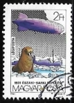 Stamps Hungary -  Zeppelin, Icebreaker 