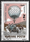 Stamps Hungary -  Balon de competicion