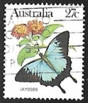 Stamps Armenia -  Mariposa