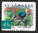 Stamps Australia -  Variegated Fairywren