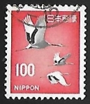 Stamps Japan -  Grullas