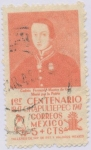 Stamps Mexico -  1er. Centenario de la Batalla de Chapultepec