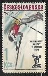 Stamps Czechoslovakia -  Atletismo