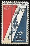 Stamps United States -  Juegos Panamericanos