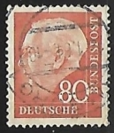 Stamps Germany -  Prof. Dr. Theodor Heuss