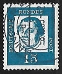 Stamps Germany -  Martin Luther
