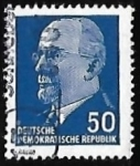 Stamps Germany -  Ulbricht, Walter