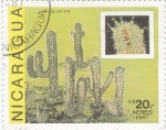 Stamps Nicaragua -  Captus (saguaros)