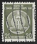 Stamps Germany -  Official Stamps for Administration Post B