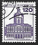 Stamps Germany -  Castillo de Charlottenburg  Berlin