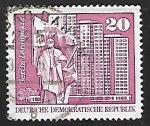 Stamps Germany -  Monumento a Lenin