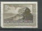 Stamps Argentina -  Plan Quinquenal