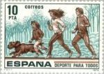 Stamps Spain -  DEPORTE PARA TODOS RUNNING
