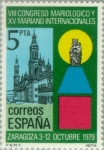 Stamps Spain -  VIII Congreso Mariológico y XV Mariano