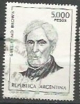 Stamps Argentina -   SCOTT N°1262  (cotiz.0.25 USD)