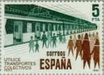 Stamps : Europe : Spain :  TRANSPORTE PUBLICO  METRO