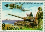 Stamps : Europe : Spain :  DIA DE LAS FUERZAS ARMADAS