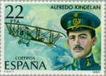 Stamps Spain -  PIONEROS AVIACIÓN ESPAÑOLA Alfredo Kindelan