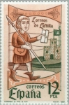 Stamps Spain -  DIA DEL SELLO CORREO DE CASTILLA