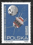 Stamps Poland -  1409 - Conquista Espacial