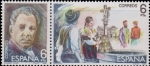 Stamps : Europe : Spain :  MAESTROS DE ZARZUELA Amadeo Vives-Maruxa