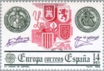 Stamps : Europe : Spain :  EUROPA - 1982 LA UNIDAD DE ESPAÑA