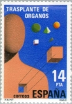 Stamps : Europe : Spain :  TRASPLANTE DE ÓRGANOS