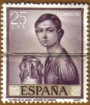 Stamps Spain -  ROMERO DE TORRES - Retrato