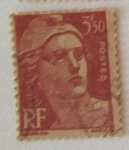 Stamps France -  Marianne de Gandon