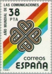 Stamps : Europe : Spain :  AÑO MUNDIAL DE LAS TELECOMUNICACIONES