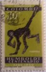 Stamps : America : Colombia :  Humboldt Centenario