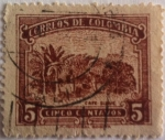 Stamps : America : Colombia :  Café Suave
