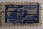 Stamps : America : Colombia :  Sobretasa para construcción 