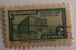 Stamps : America : Colombia :  Sobretasa Palacio de Comunicaciones 