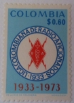 Stamps : America : Colombia :  Liga Colombiana de Radioaficionados
