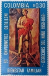 Stamps Colombia -  ICBF Derechos del Niño